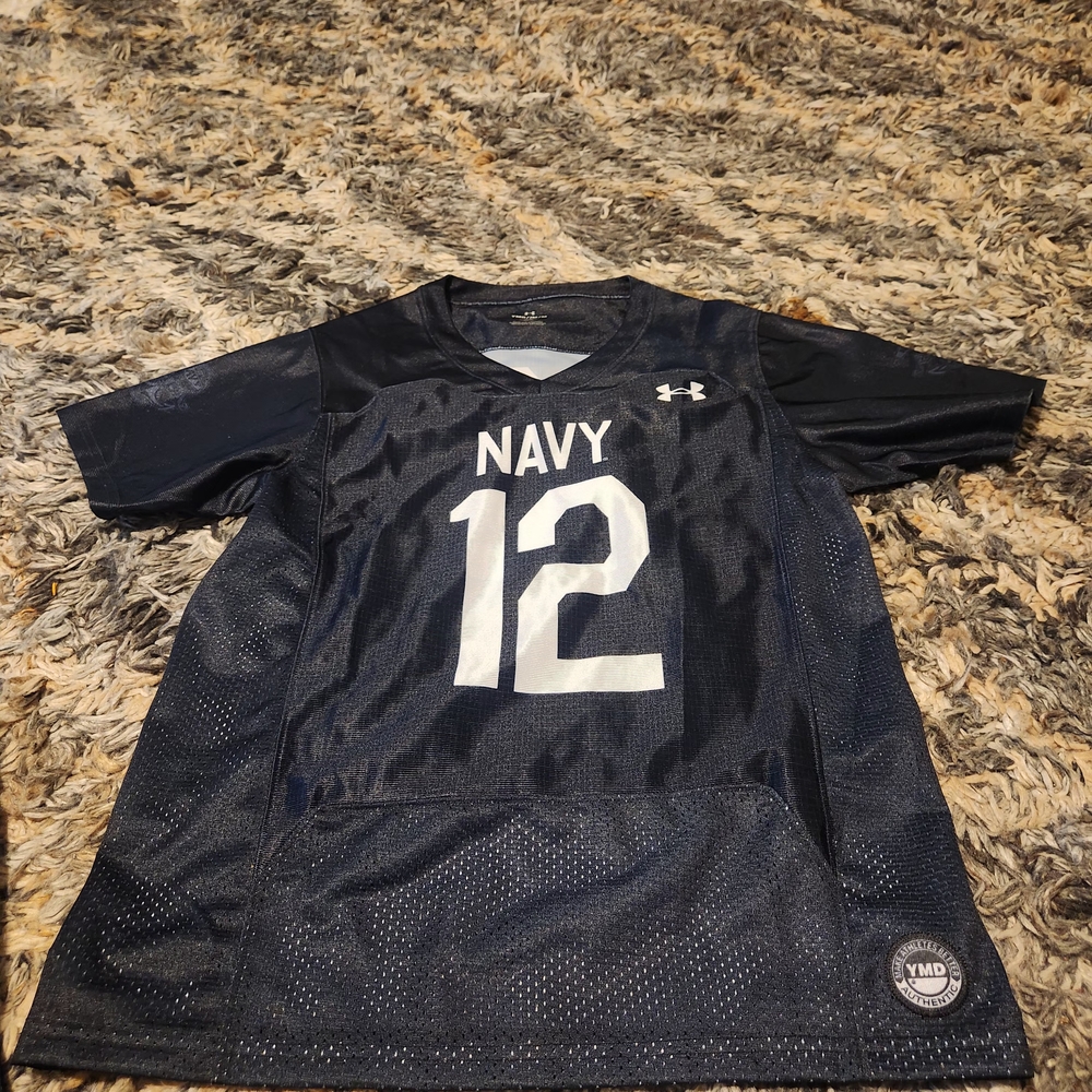 Under Armour Navy Football Jersey